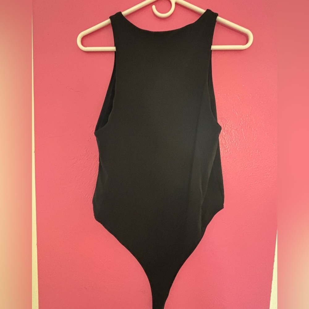 ZARA Black Sleeveless Bodysuit